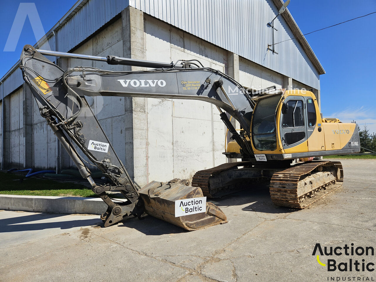 Volvo EC 210 LC kāpurķēžu ekskavators - Machineryline