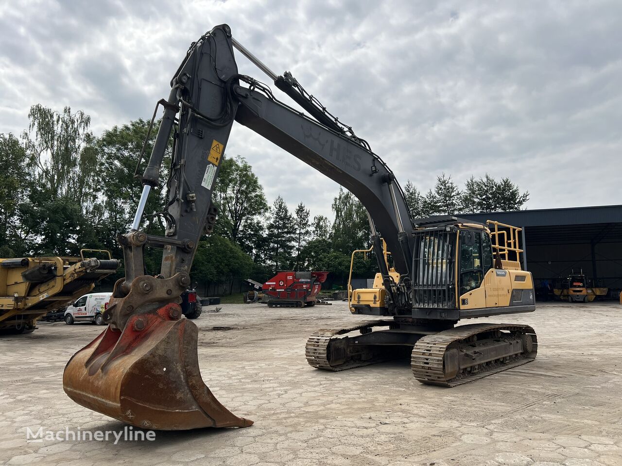 escavadora de rastos Volvo EC 250