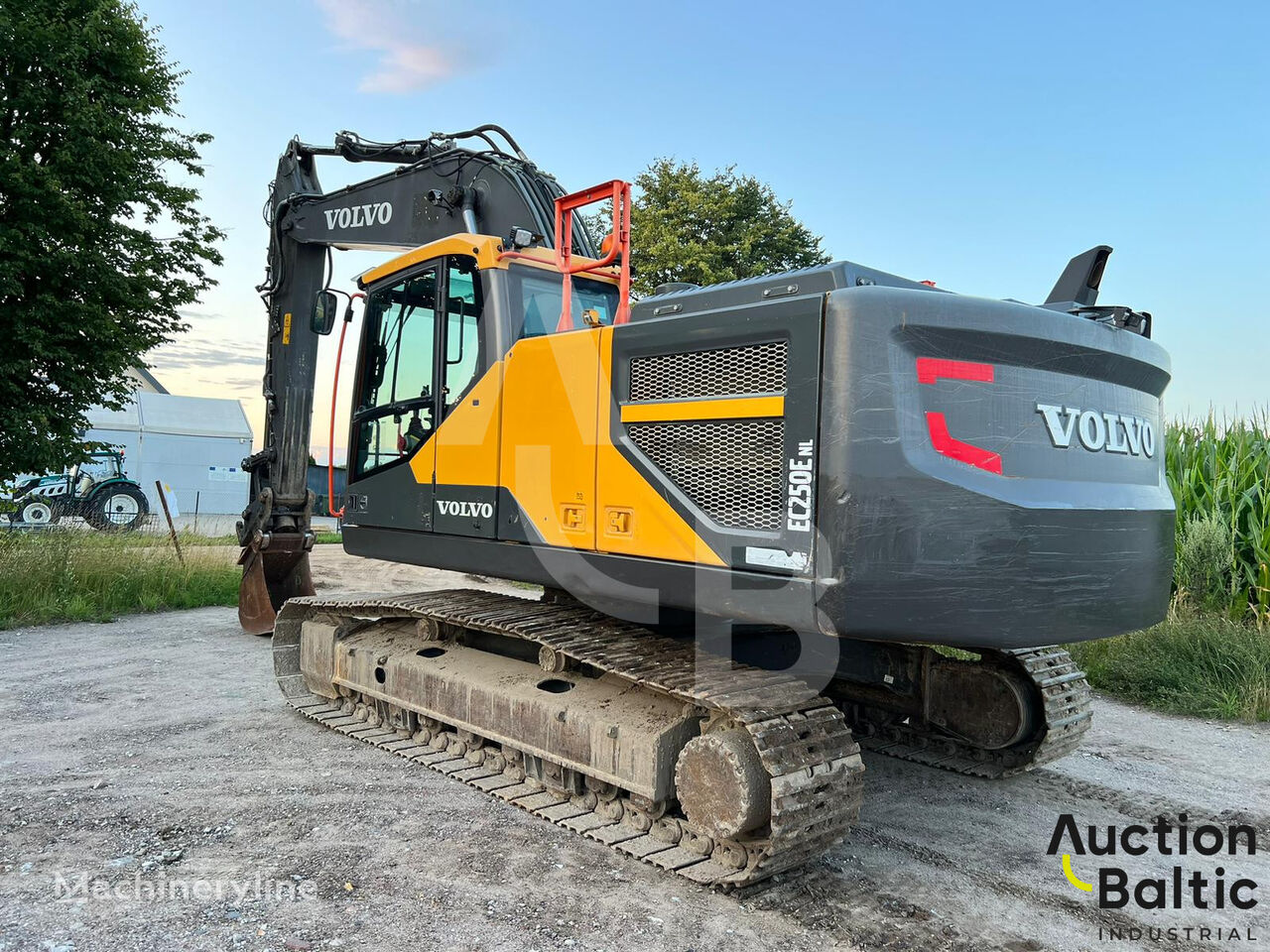 Volvo EC 250 ENL tracked excavator