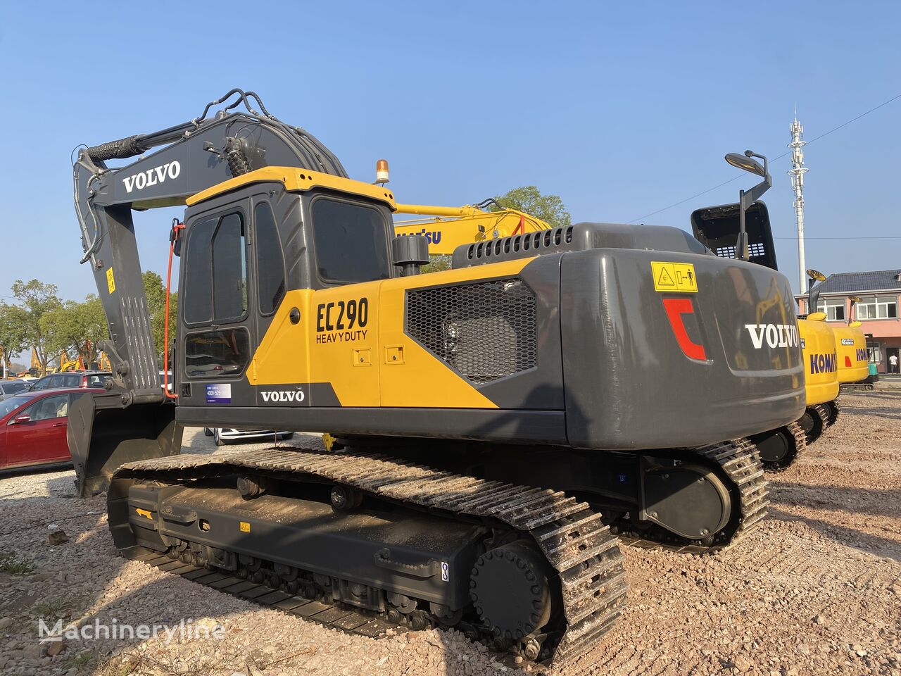 Volvo EC 290 tracked excavator