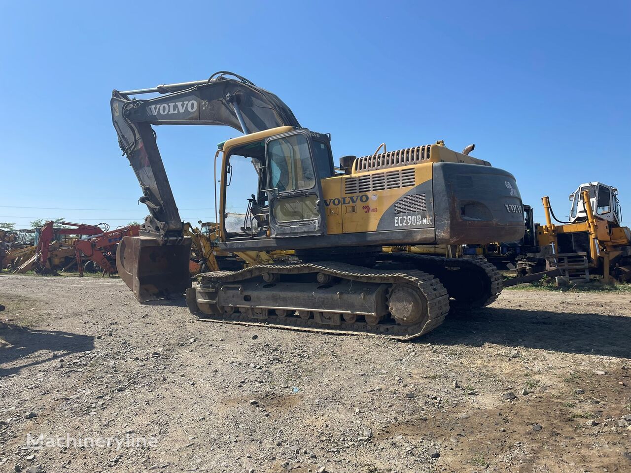 roomikekskavaator Volvo EC 290 (for parts ) varuosadena