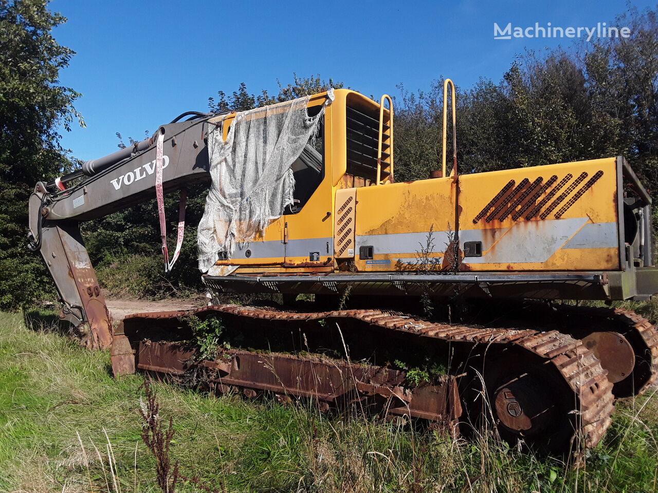 부품용 트랙형 굴착기 Volvo EC 390 For parts