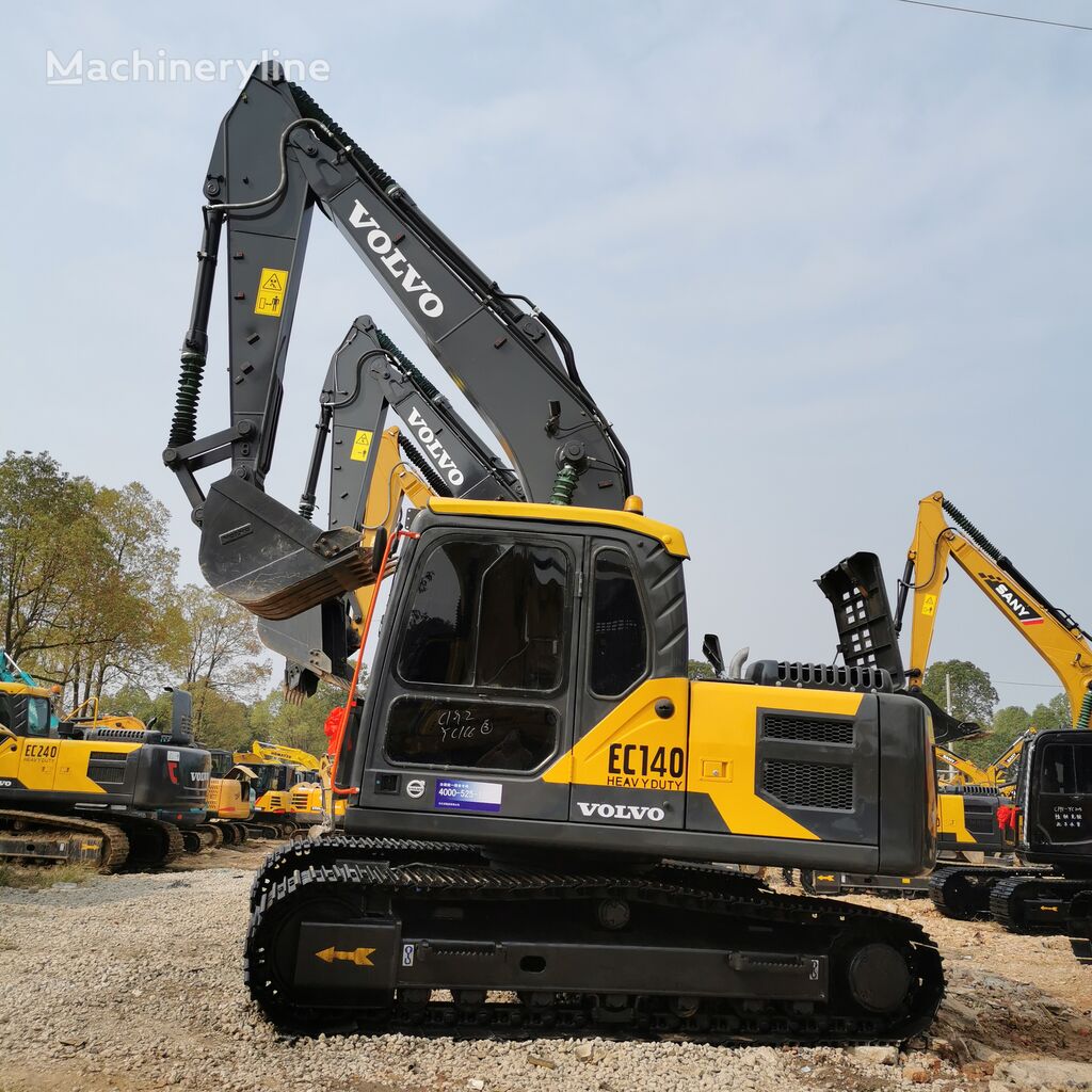 Volvo EC140 tracked excavator