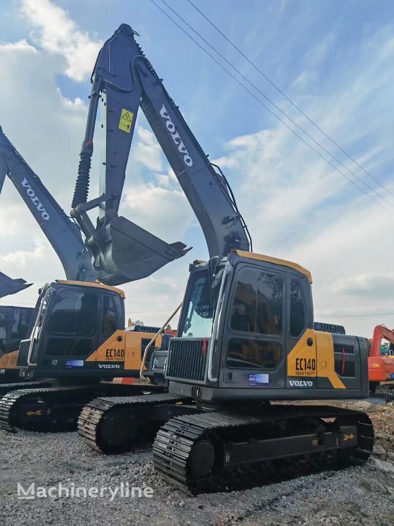 Volvo EC140 tracked excavator