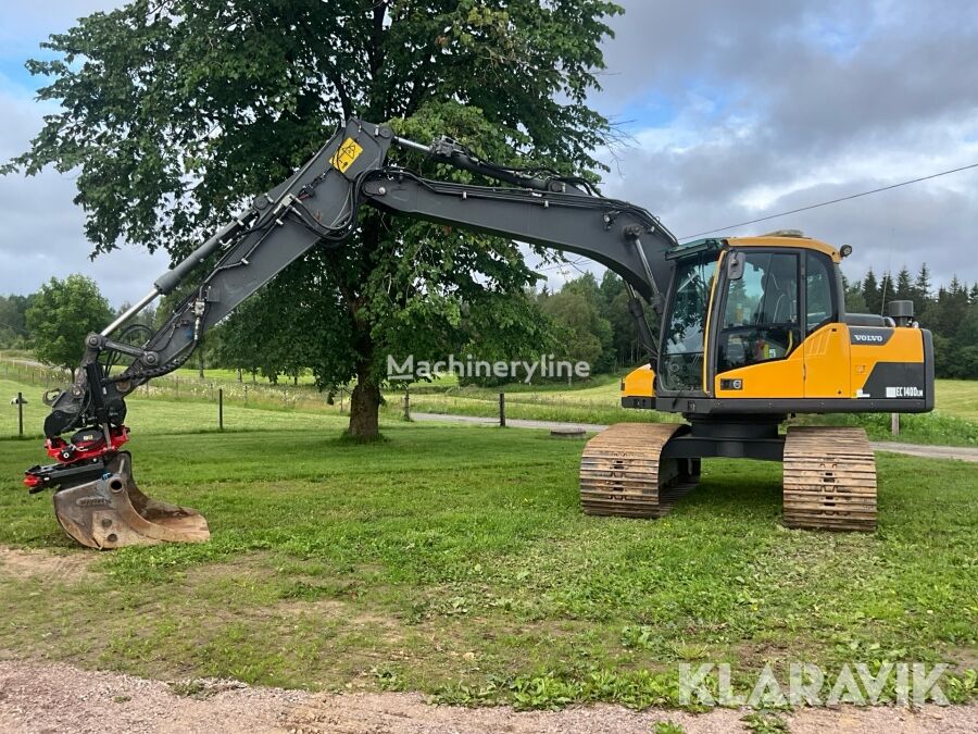 Volvo EC140 DLM tracked excavator