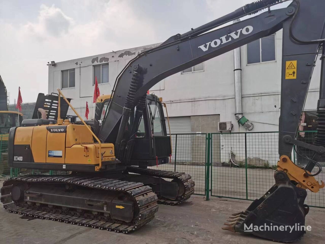 Volvo EC140D excavadora de cadenas