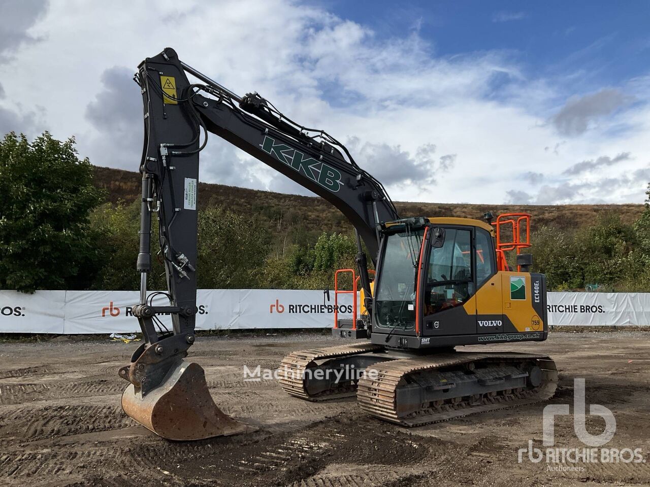 Volvo EC140EL tracked excavator - Machineryline