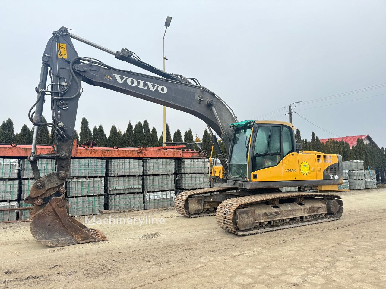 Volvo EC210 CL tracked excavator