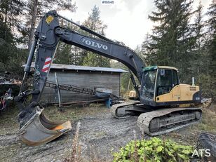 pelle sur chenilles Volvo EC210CL Beltegraver m/ tilt og skuff. Nytt understell. SE VIDEO
