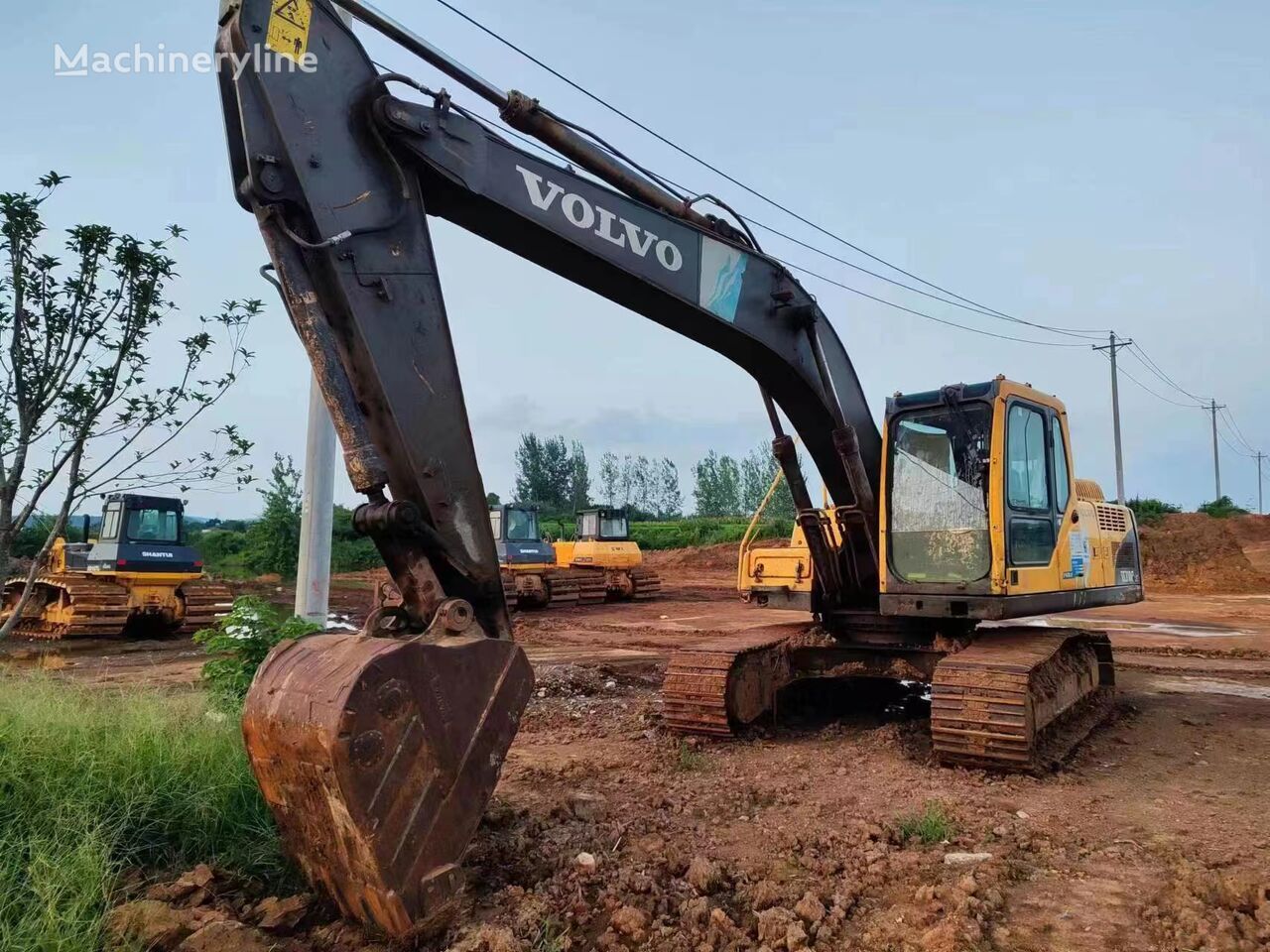 Volvo EC210D bager guseničar