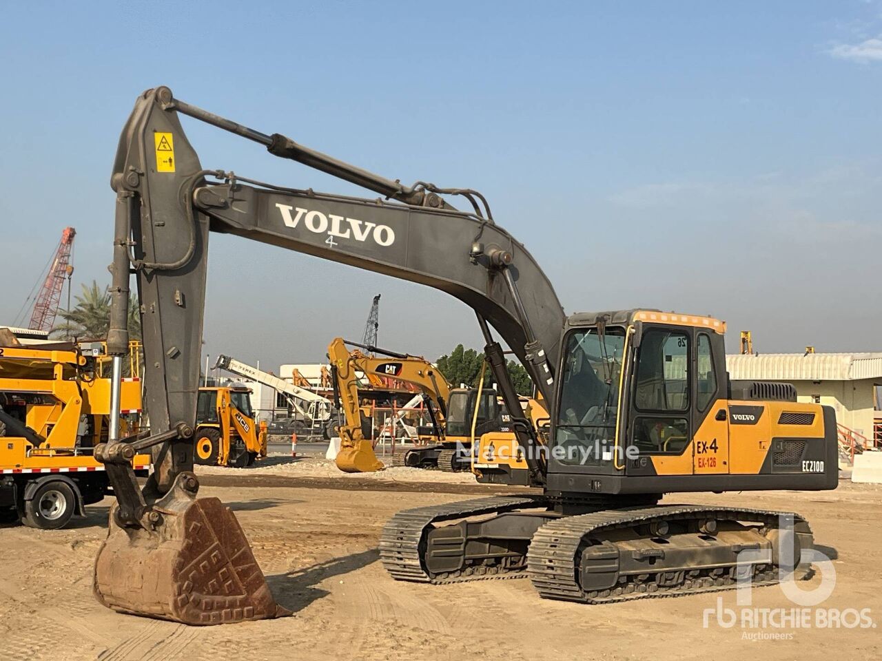 Volvo EC210D excavadora de cadenas