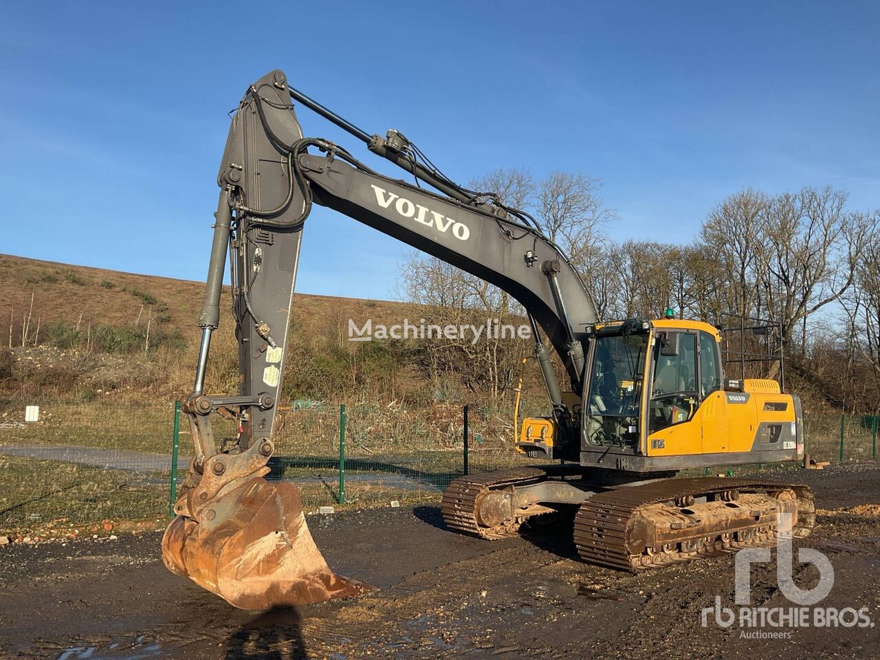 ερπυστριοφόρος εκσκαφέας Volvo EC220DL