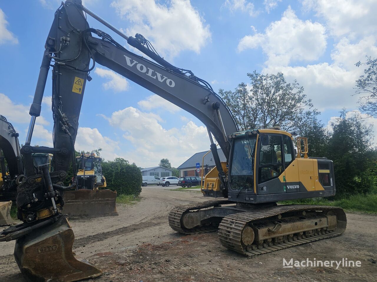 Volvo EC220EL  beltegraver