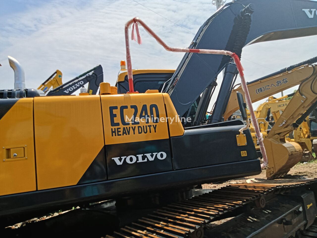 Volvo EC240 excavadora de cadenas