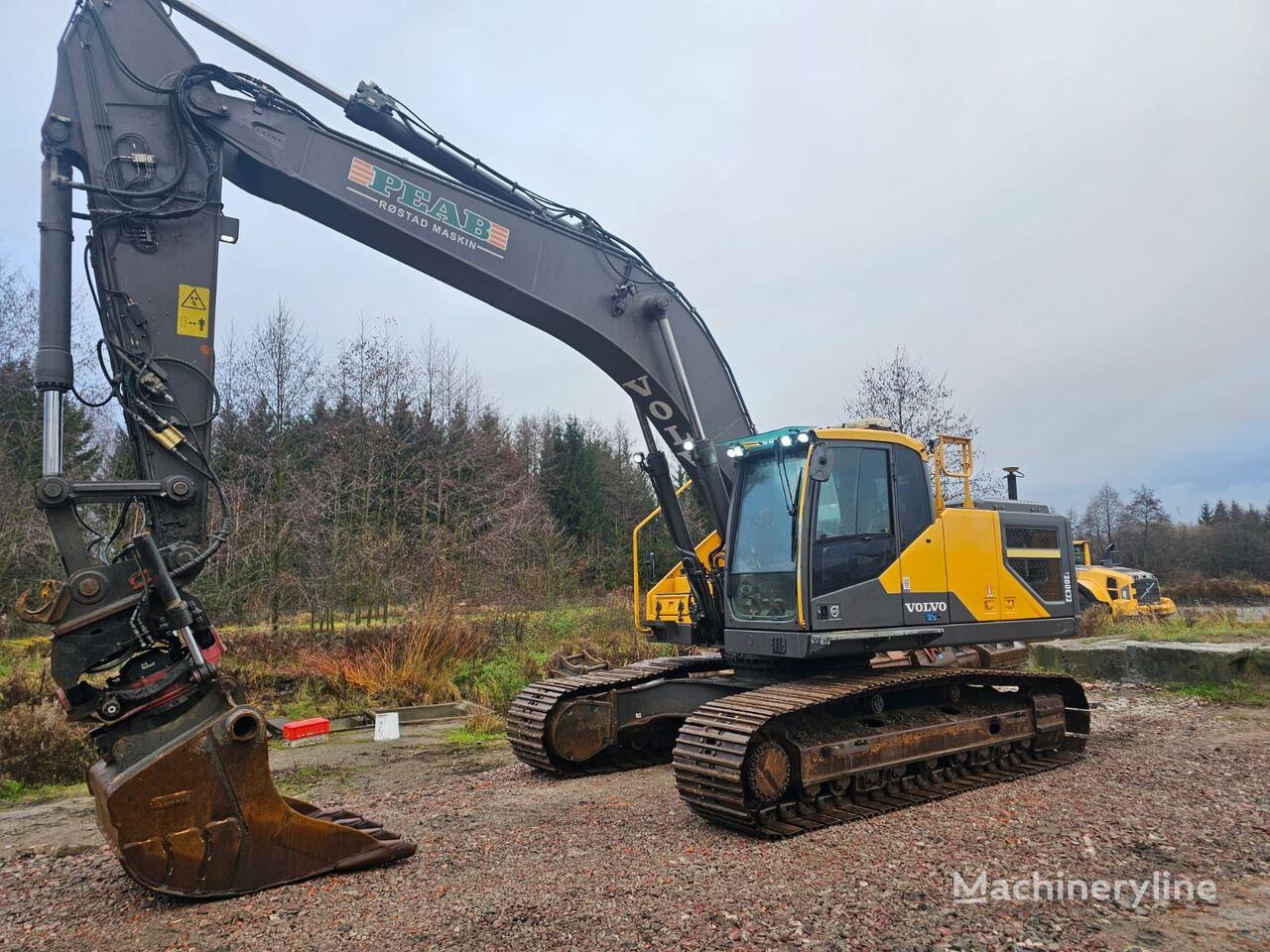 Volvo EC300EL with GPS 3D Leica bager guseničar