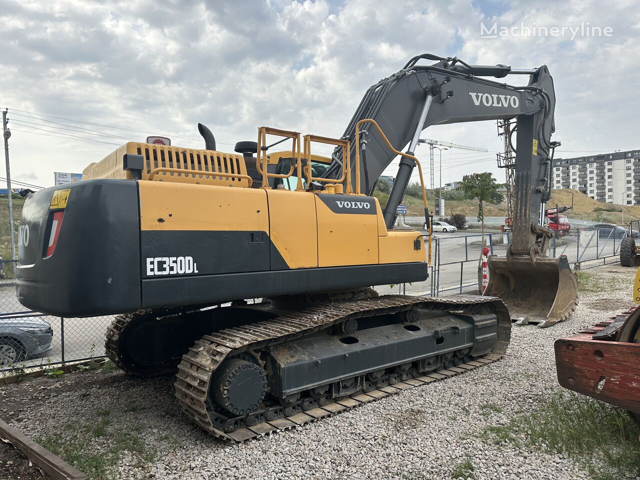 Volvo EC350DL lánctalpas kotrógép