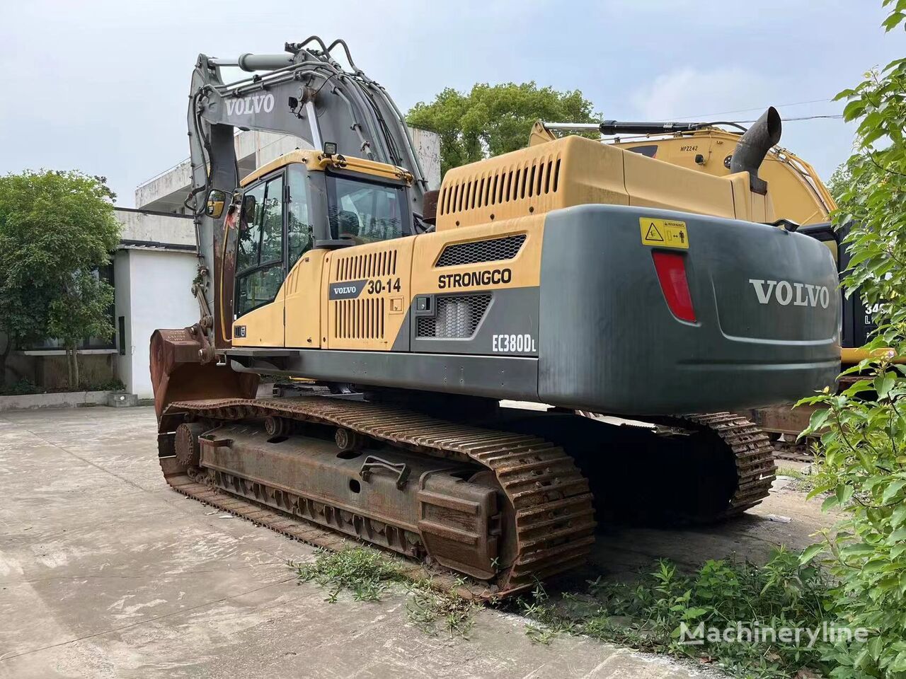 Volvo EC380D lánctalpas kotrógép