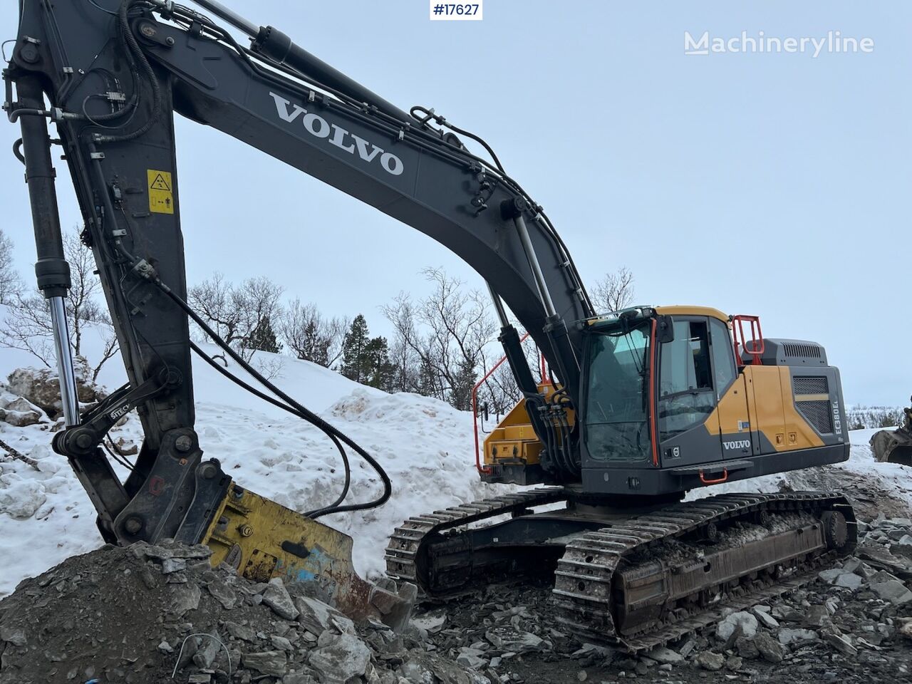 pelle sur chenilles Volvo EC380EL