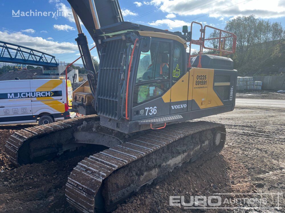 escavadora de rastos Volvo EC380EL