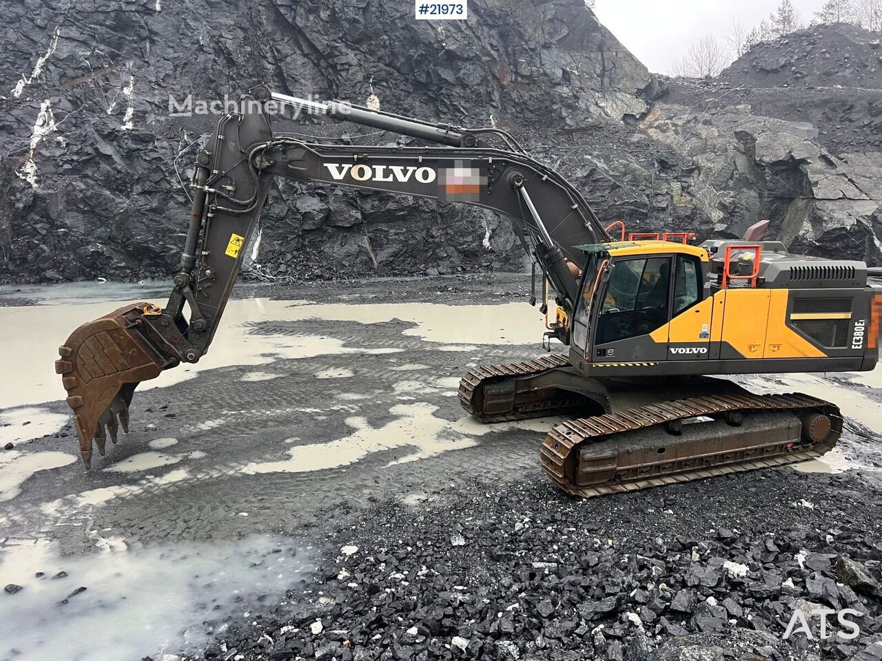 Volvo EC380EL rupsgraafmachine - Machineryline