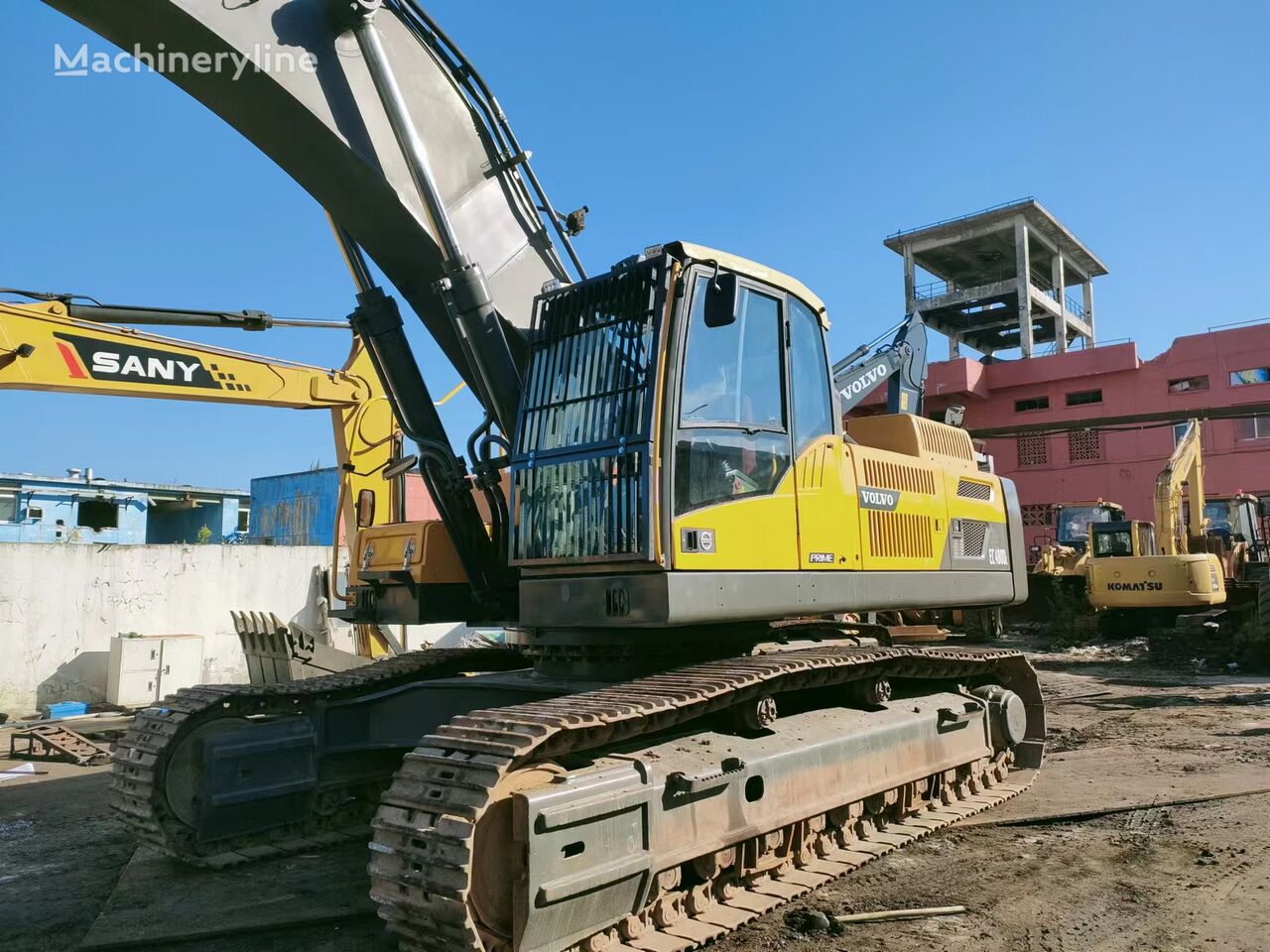 roomikekskavaator Volvo EC480