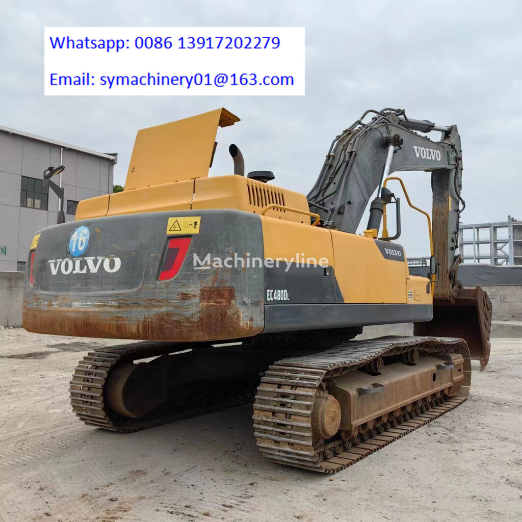 Volvo EC480DL  tracked excavator