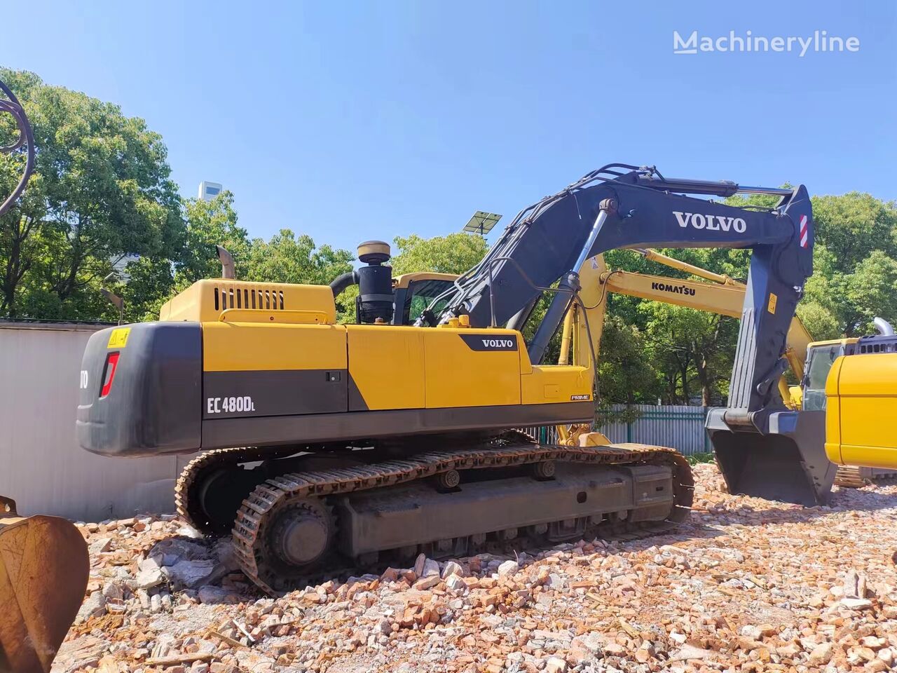 Volvo EC480DL tracked excavator