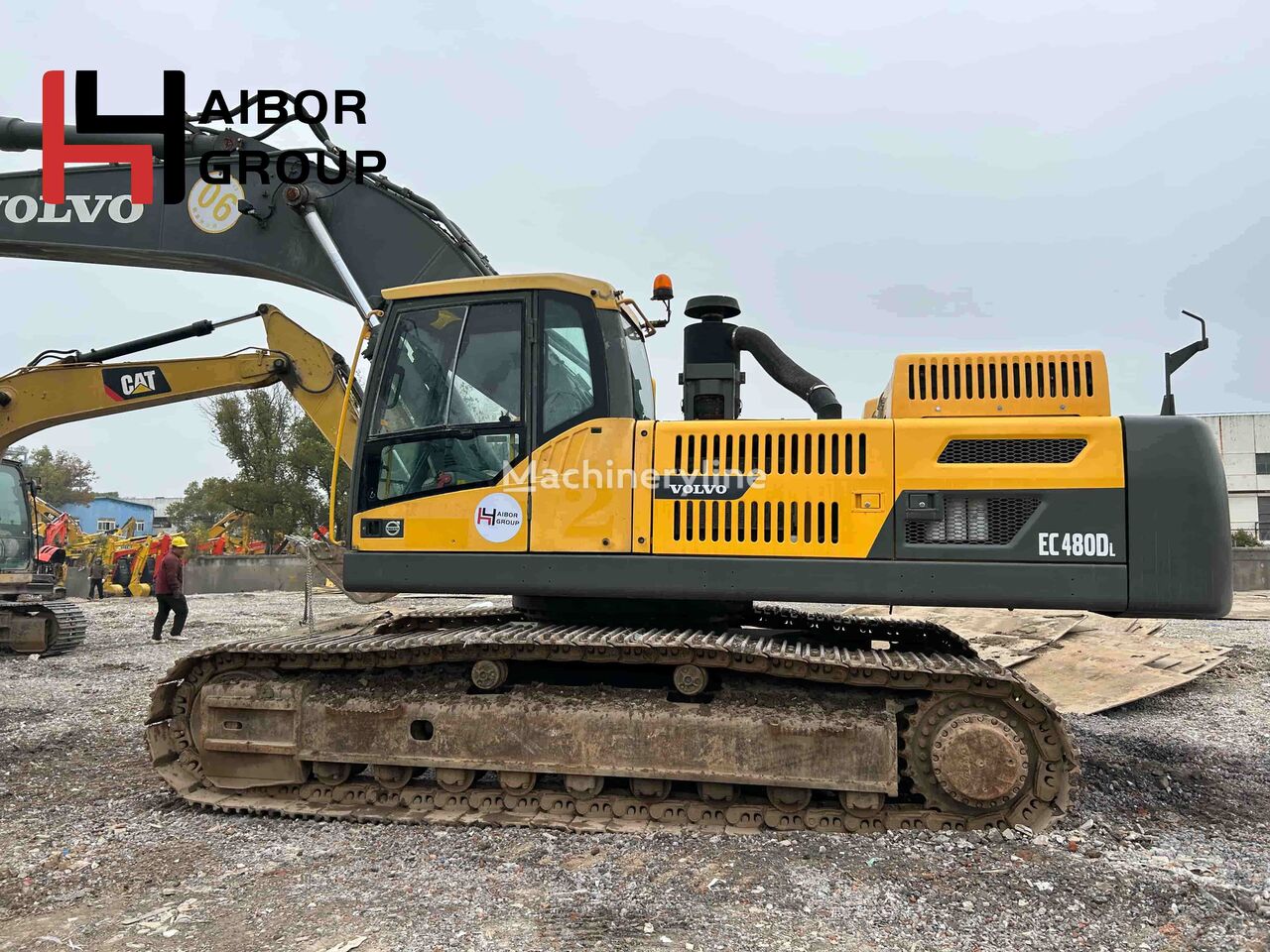 vikšrinis ekskavatorius Volvo EC480DL 480 EC480 EC 480 480DL