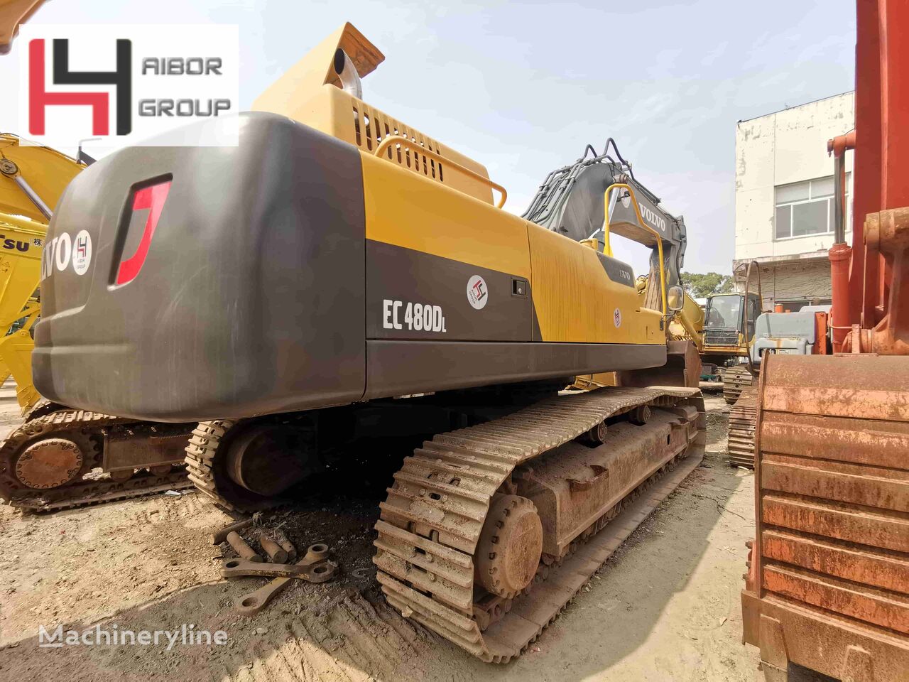 Volvo EC480DL 480 EC480 EC 480 480DL tracked excavator