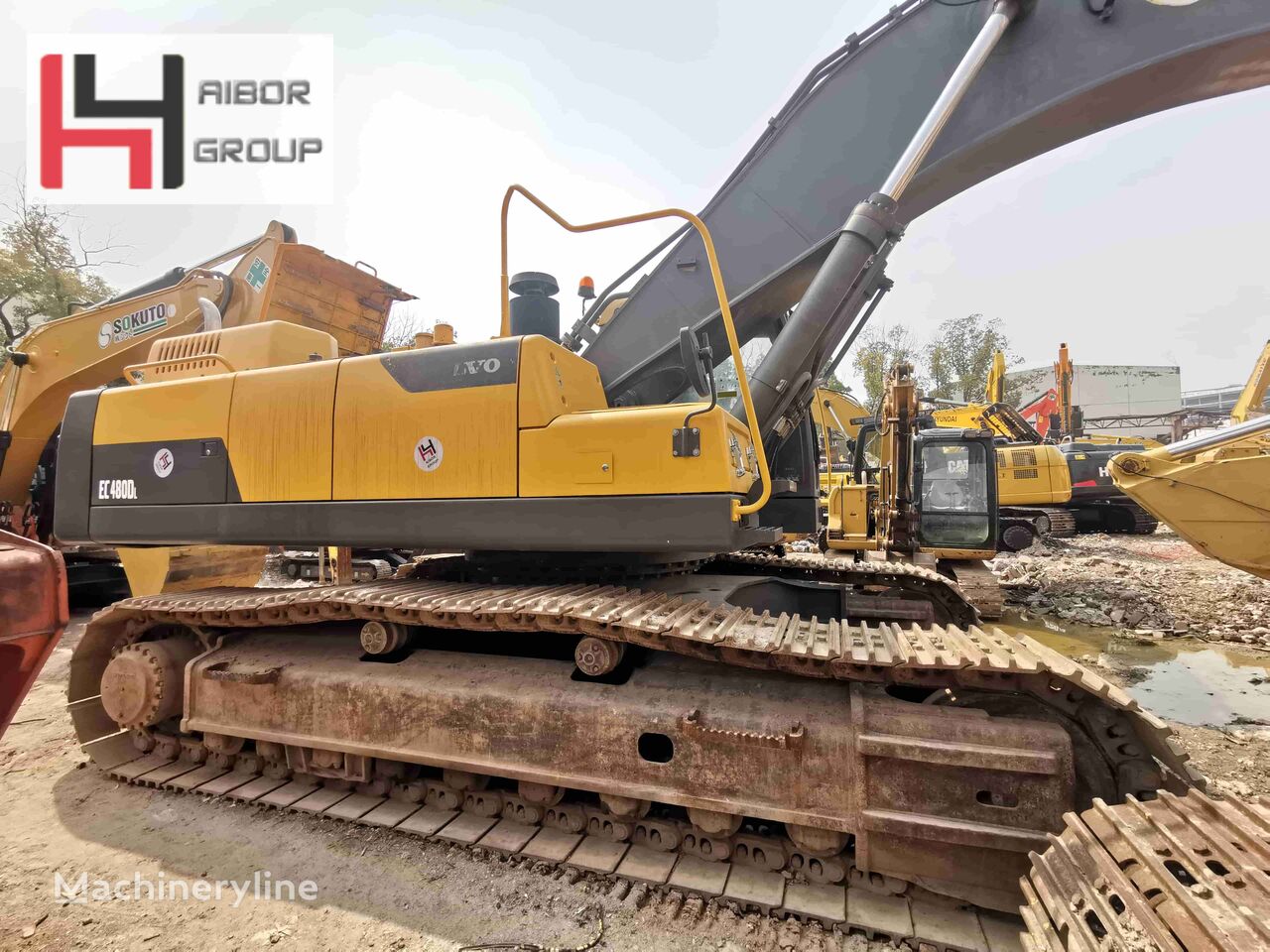 Volvo EC480DL 480 EC480 EC 480 480DL tracked excavator for sale United ...