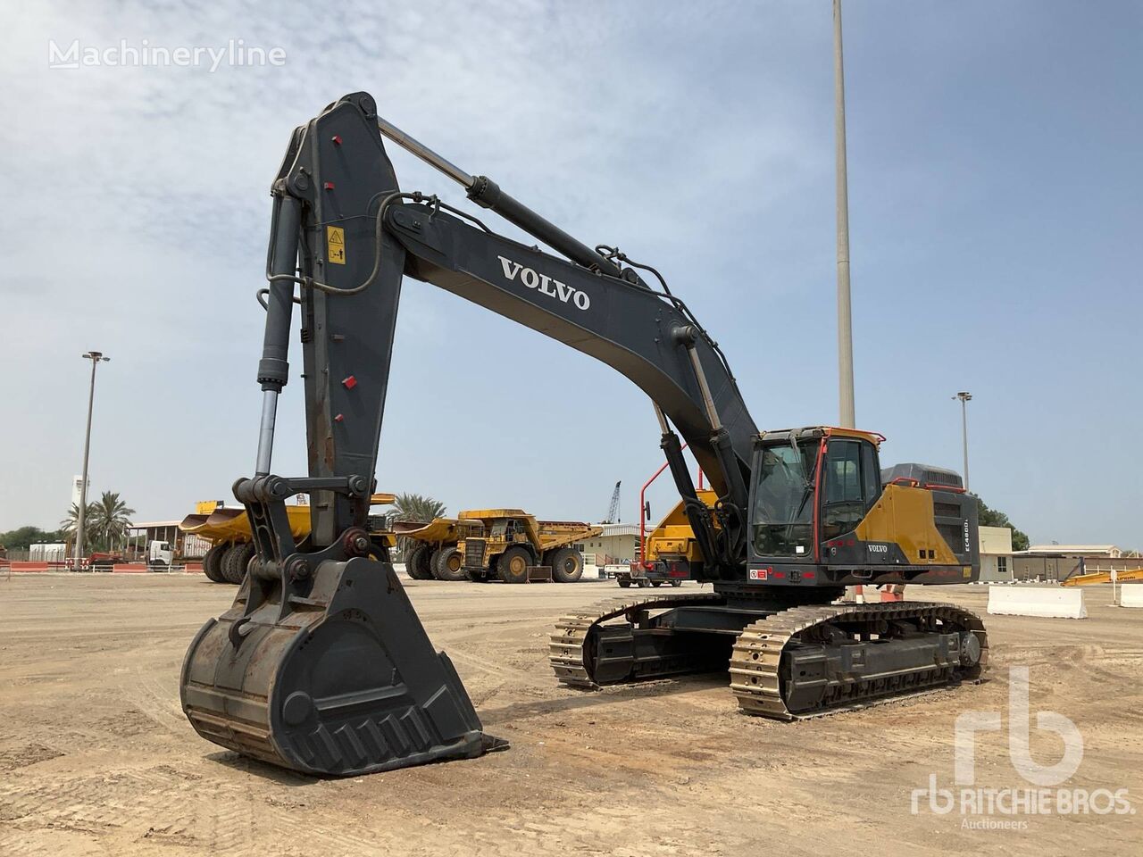 Volvo EC480EL excavadora de cadenas