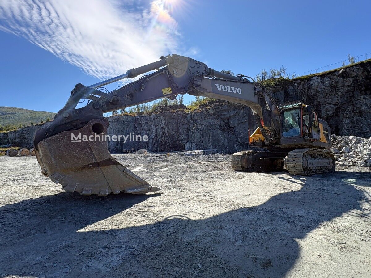 Volvo EC480EL Beltegraver, KM3 HK-feste, 3000 l graveskuffe, sentralsm tracked excavator - Machineryline