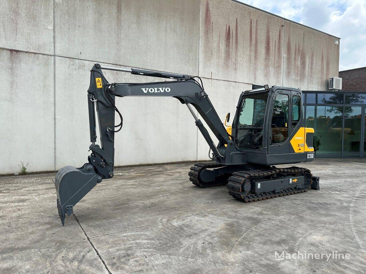 Volvo EC55D tracked excavator