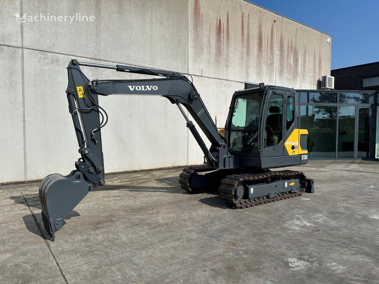 Volvo EC55D tracked excavator