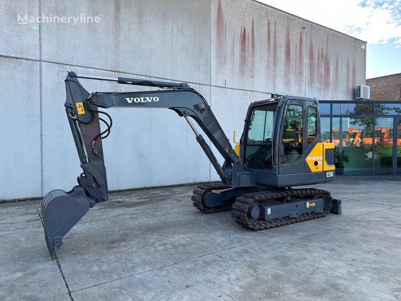 Volvo EC55D tracked excavator