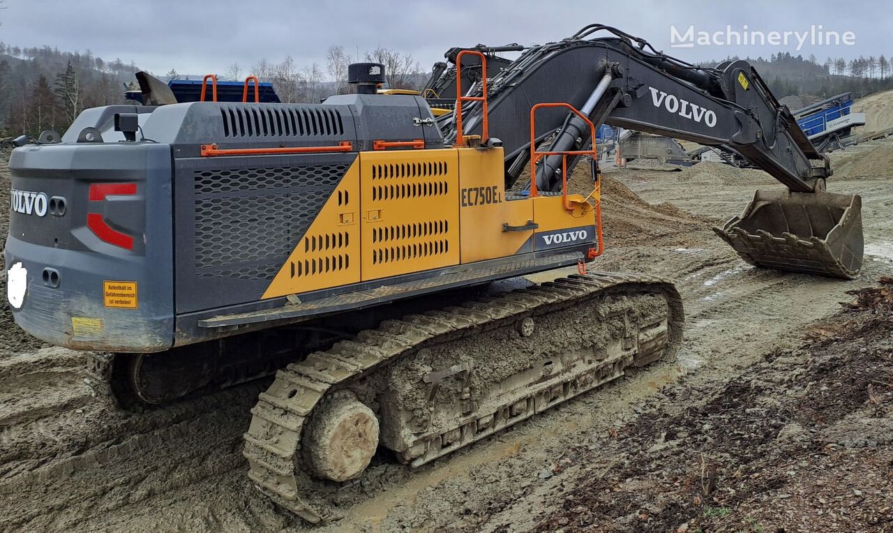 Volvo EC750EL kāpurķēžu ekskavators