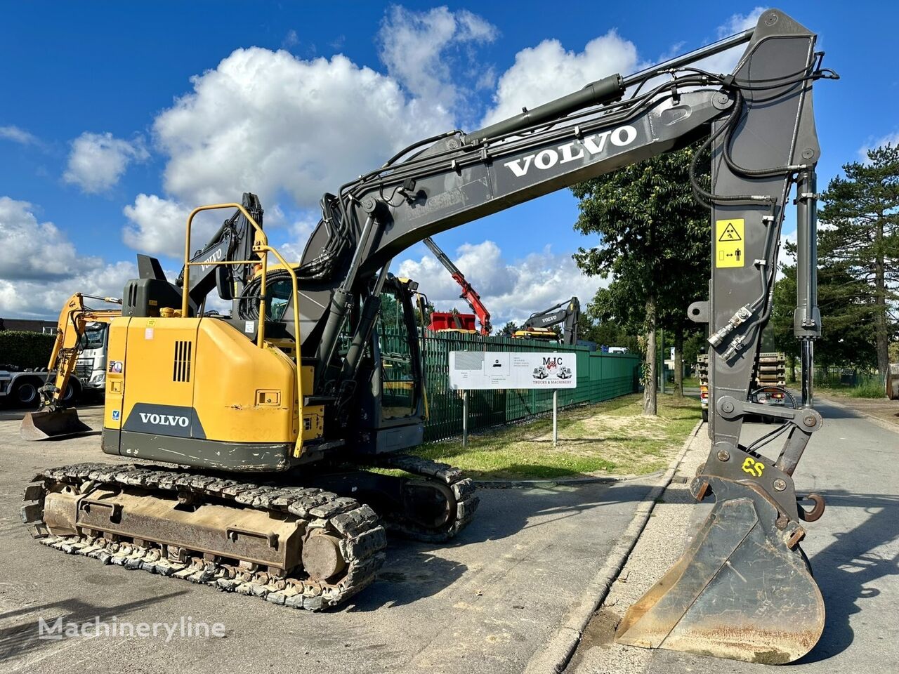 Volvo ECR145EL 14.5T - RUBBER PADS - FULL HYDR - MONO-BOOM - CE - 9800 Kettenbagger