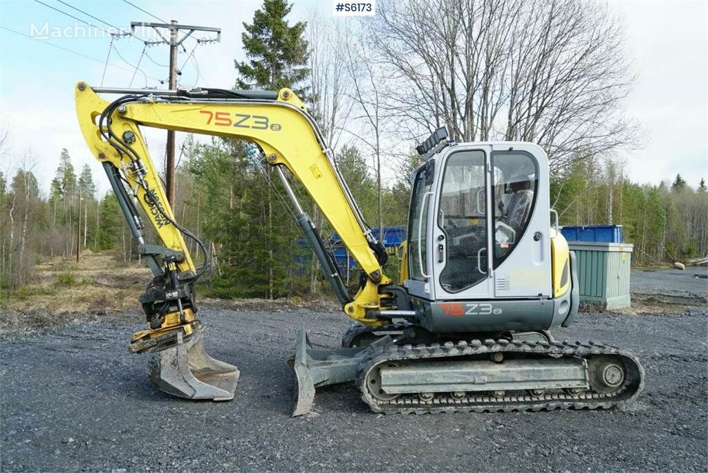 Wacker Neuson 75Z3 tracked excavator