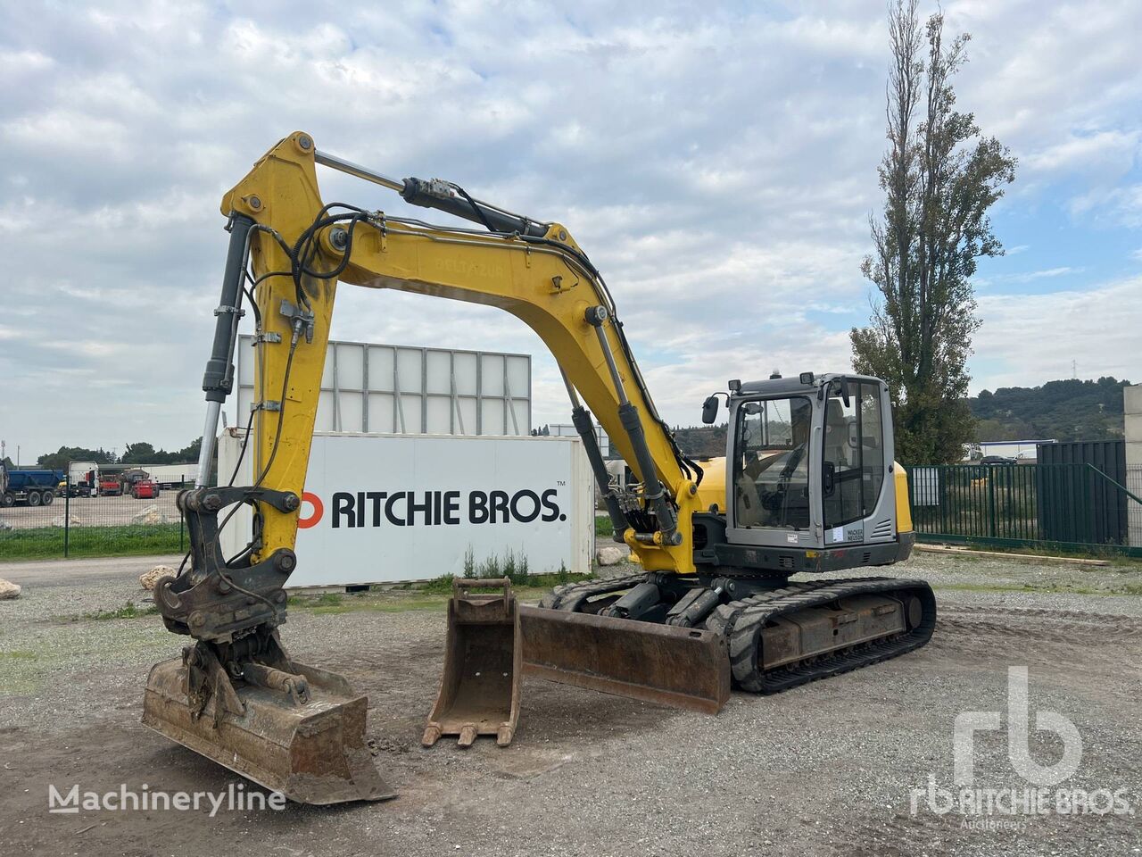 Wacker Neuson ET145 Pelle Sur Chenilles bager gusjeničar