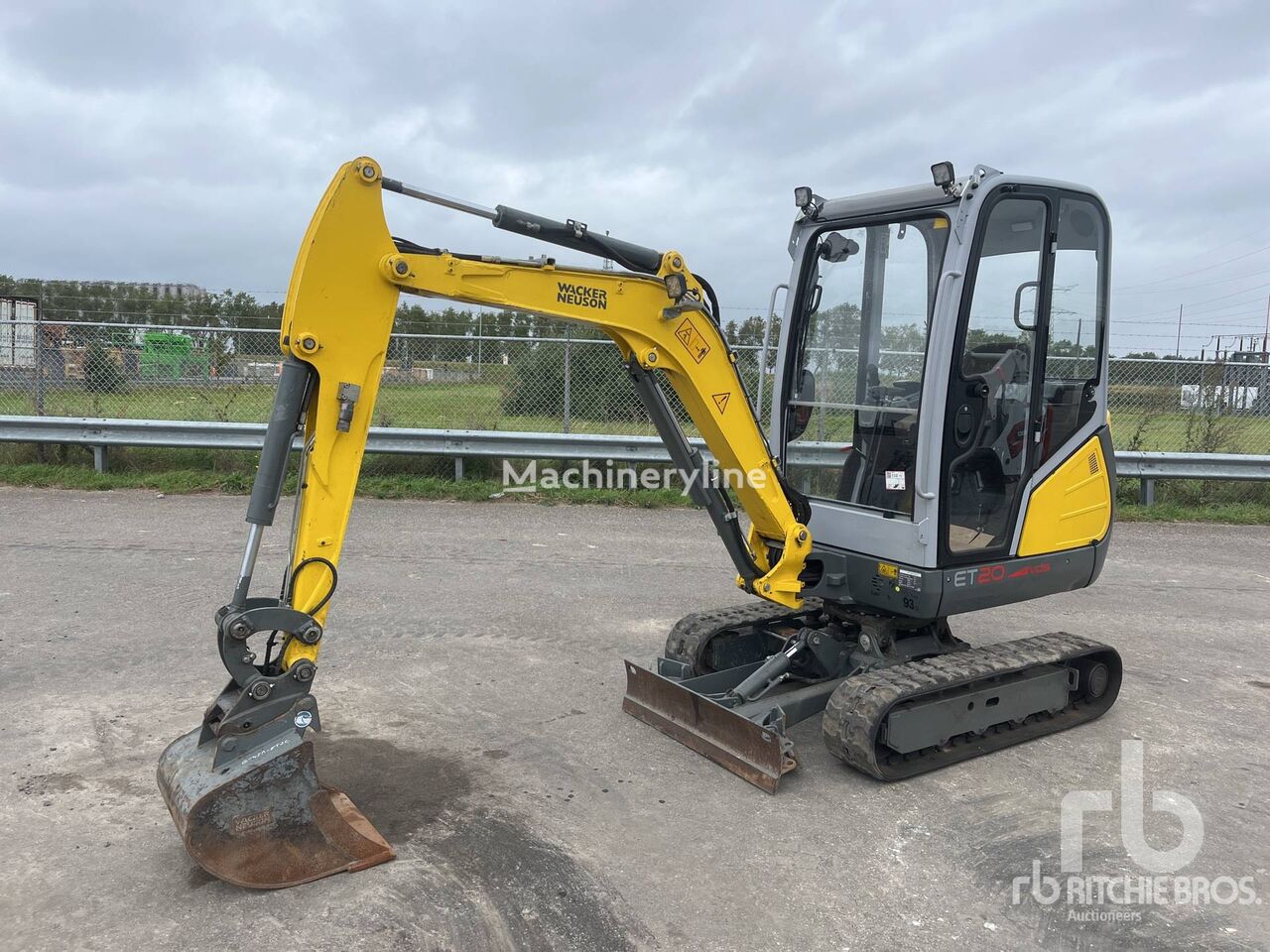 Wacker Neuson ET20 tracked excavator