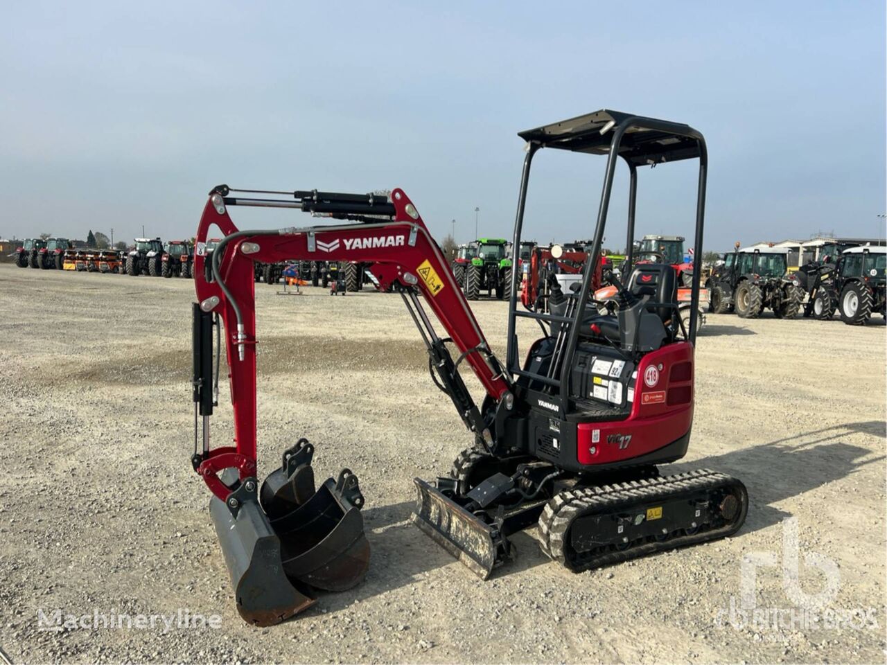 Yanmar VIO17 tracked excavator