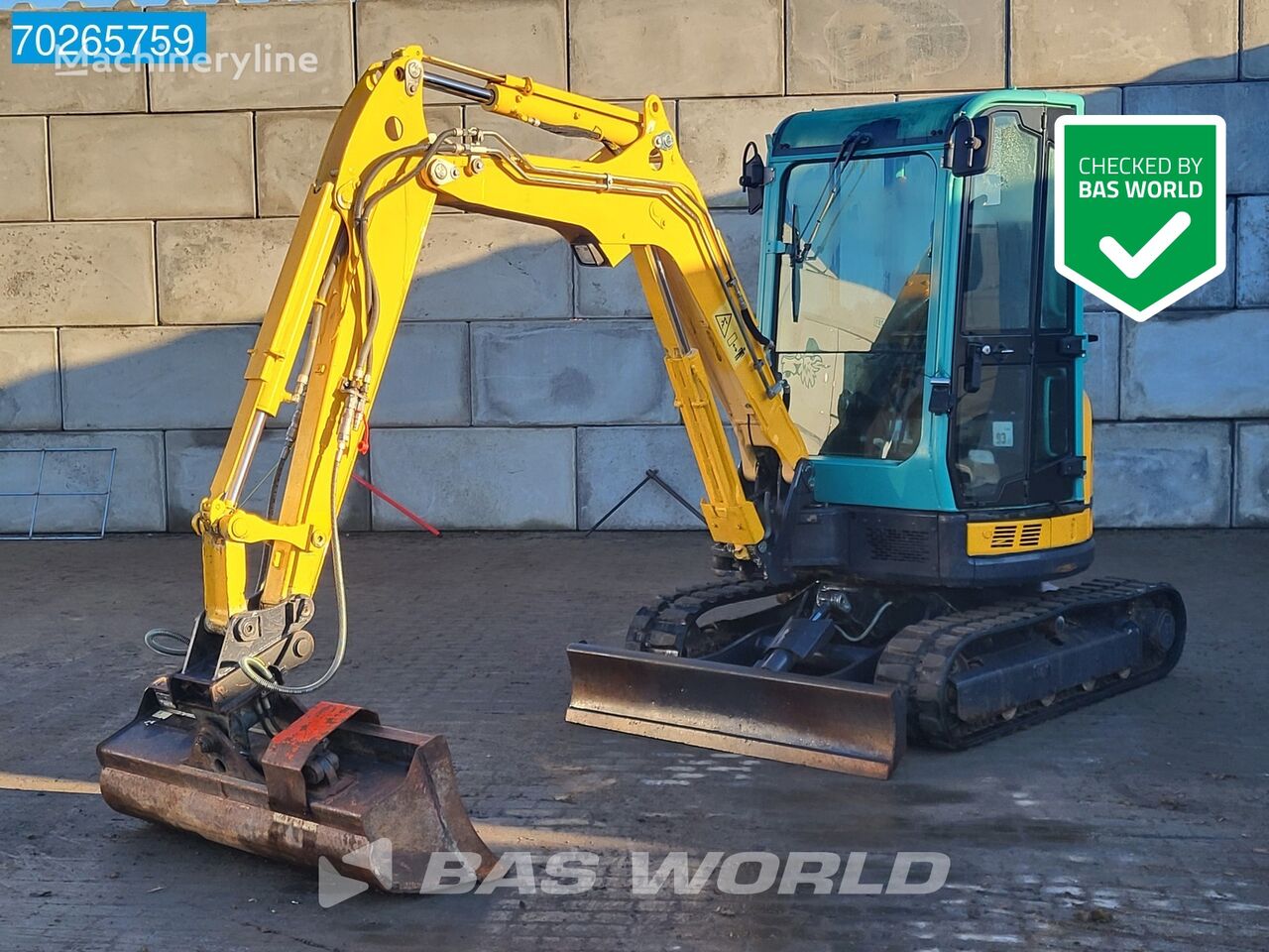 Yanmar VIO33 -U rupsgraafmachine