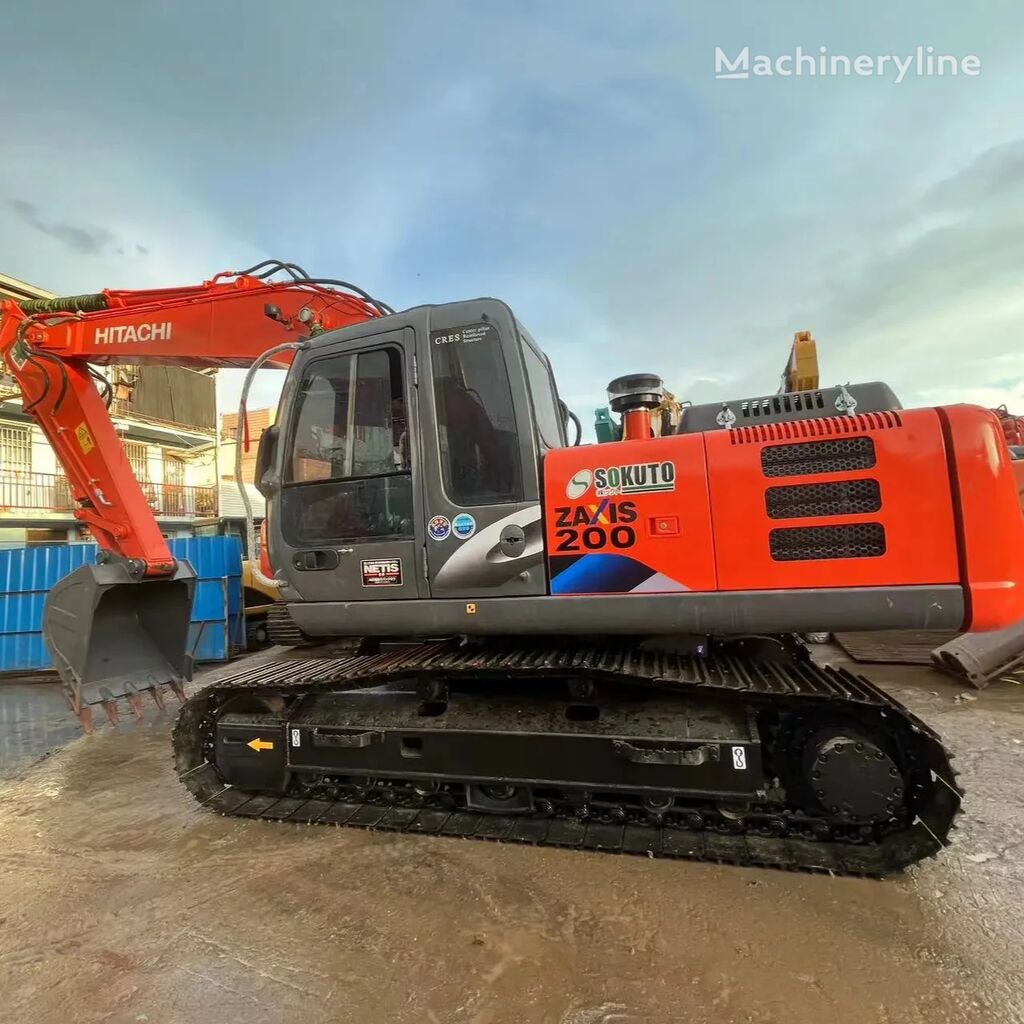 new ZX200-6 tracked excavator