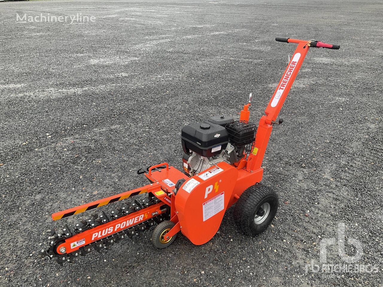 new Plus Power TCR1500 Walk Behind (Unused) trencher