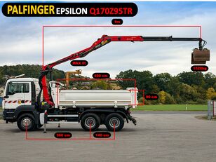 grue mobile MAN MAN TGS 33.440*KIPPER 4,50m+EPSILON Q170Z95 *6x4*TOP