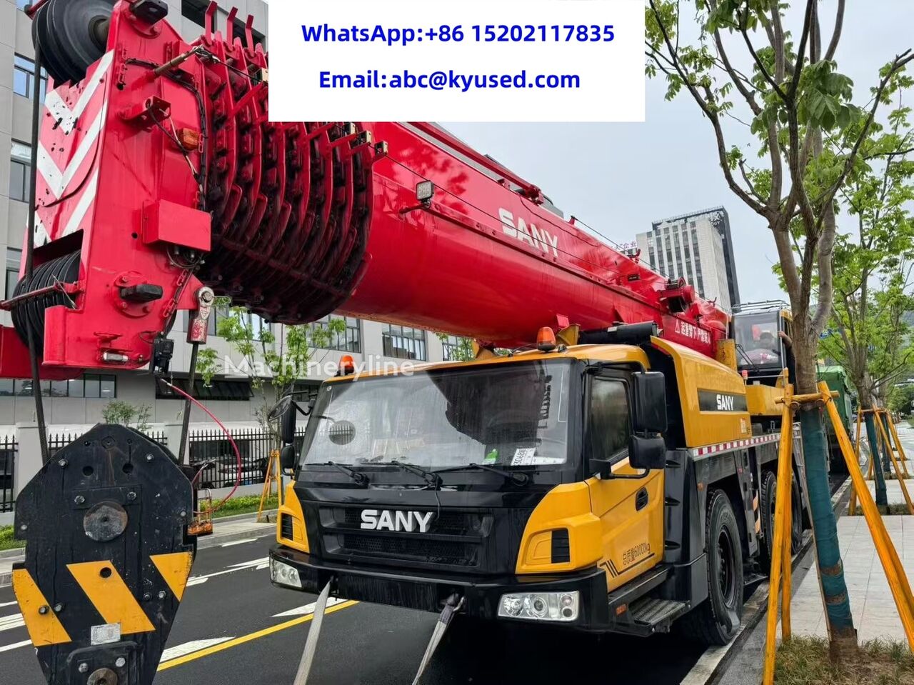 Sany SAC1600 grúa móvil - Machineryline
