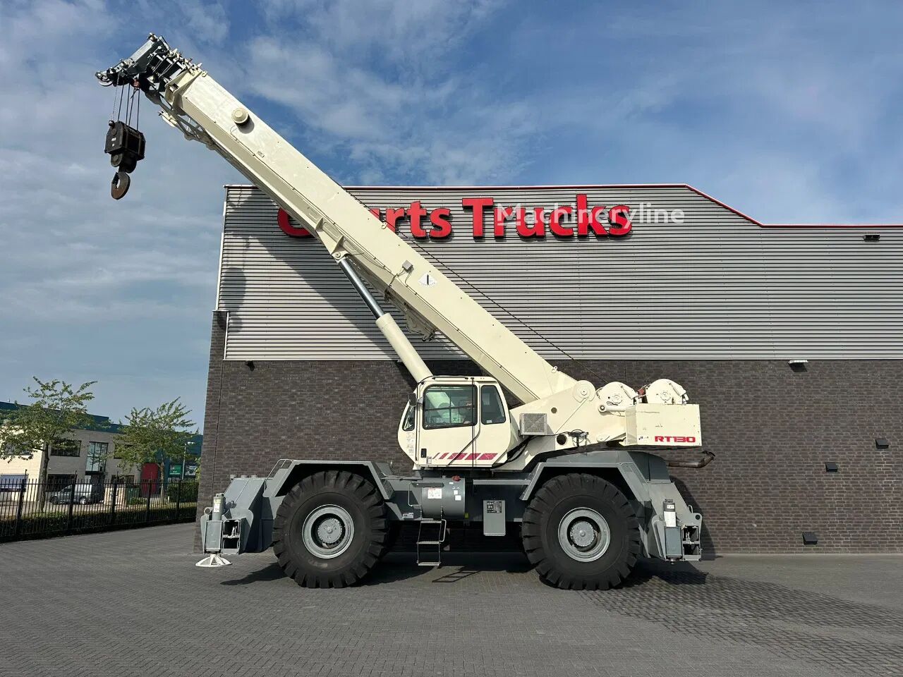 Terex RT130 ROUGH TERRAIN CRANE + JIB truck crane for sale | Machineryline SG Terex RT130 ROUGH TERRAIN CRANE + JIB truck crane - Machineryline