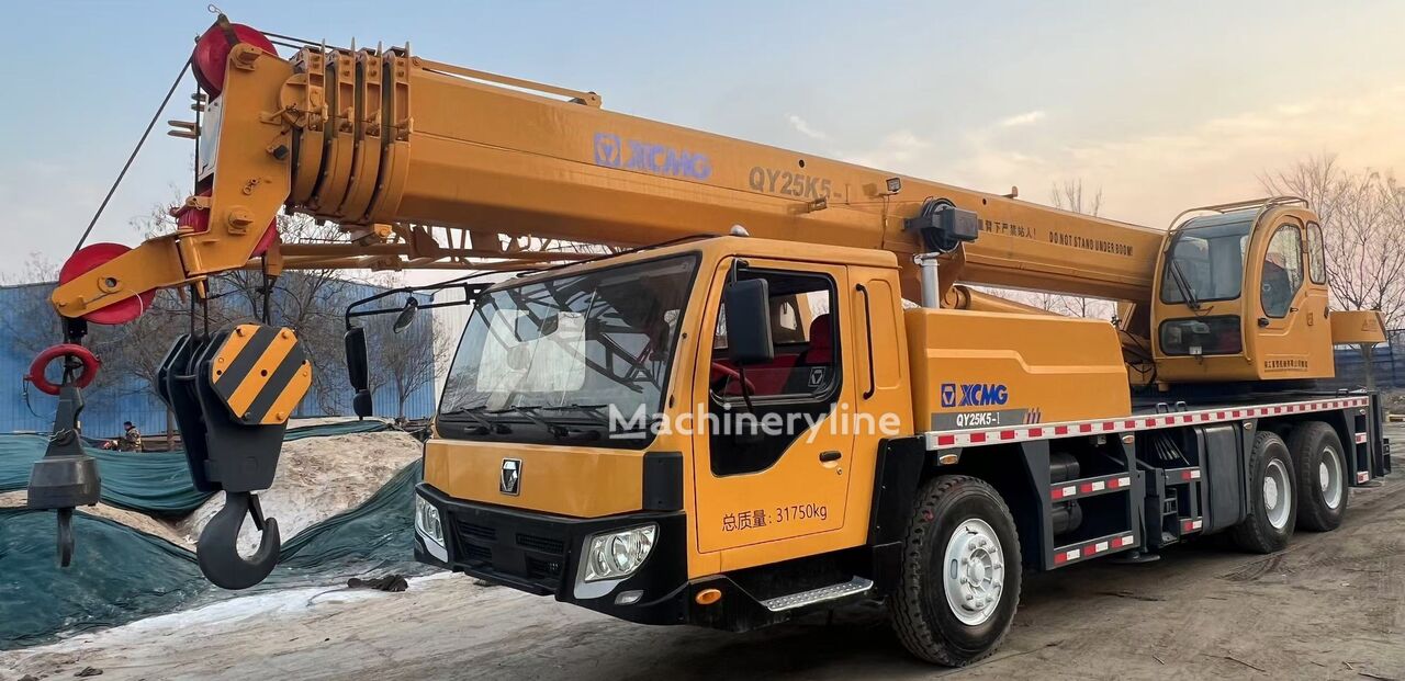 Автокран XCMG QY25K5-I 25ton 30ton 50ton 55ton 70ton 75ton 80ton - Machineryline