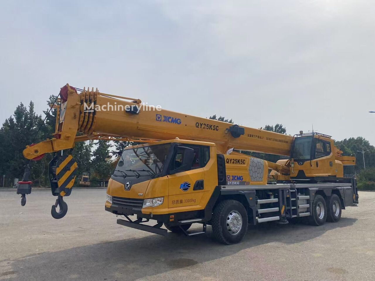 XCMG QY25K5C 25t 35t 50t 70t 80t 100t 130t mobil vinç - Machineryline