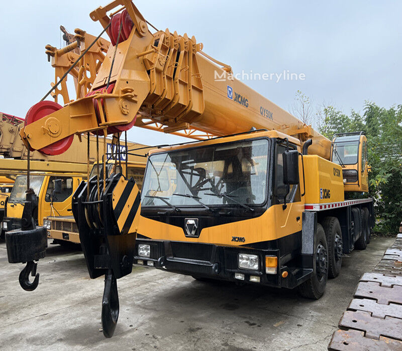 Grue mobile XCMG QY50K 50ton used 50t truck crane - Machineryline